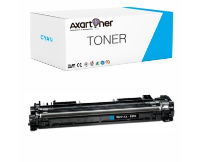 Compatible HP W2011X / W2011A Cyan Cartucho de Toner 659X / 659A para HP Color Laserjet Enterprise M856dn M856x MFP M776dn MFP Flow M776zs M776x M776z