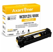 Compatible HP W2012X / W2012A Amarillo Cartucho de Toner 659X / 659A para HP Color Laserjet Enterprise M856dn M856x MFP M776dn MFP Flow M776zs M776x M776z