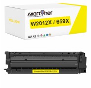 Compatible HP W2012X / W2012A Amarillo Cartucho de Toner 659X / 659A para HP Color Laserjet Enterprise M856dn M856x MFP M776dn MFP Flow M776zs M776x M776z