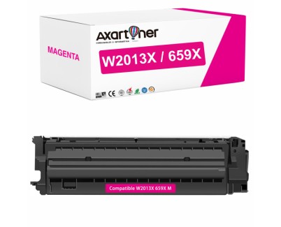 Compatible HP W2013X / W2013A Magenta Cartucho de Toner 659X / 659A para HP Color Laserjet Enterprise M856dn M856x MFP M776dn MFP Flow M776zs M776x M776z