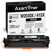 Compatible HP W2030X / 415X - CON CHIP - Negro Cartucho de Toner para HP Color LaserJet Pro M454dn M454dw M454nw MFP M479dw M479fdn M479fdw M479fnw Enterprise M455dn MFP M480f
