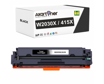 Compatible HP W2030X / 415X - CON CHIP - Negro Cartucho de Toner para HP Color LaserJet Pro MFP M454 / M478 / M479