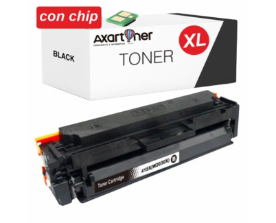 Compatible HP W2030X / 415X - CON CHIP - Negro Cartucho de Toner para HP Color LaserJet Pro MFP M454, M479