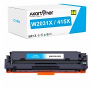 Compatible HP W2031X / 415X - CON CHIP - Cyan Cartucho de Toner  para HP Color LaserJet Pro MFP M454 / M478 / M479
