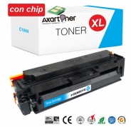 Compatible HP W2031X / 415X - CON CHIP - Cyan Cartucho de Toner  para HP Color LaserJet Pro MFP M454, M479
