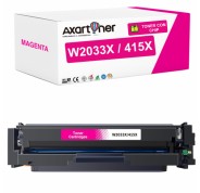 Compatible HP W2033X / 415X - CON CHIP - Magenta Cartucho de Toner para HP Color LaserJet Pro M454dn M454dw M454nw MFP M479dw M479fdn M479fdw M479fnw Enterprise M455dn MFP M480f