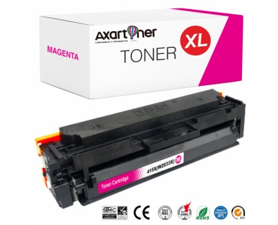 Compatible HP W2033X / 415X - SIN CHIP - Magenta Cartucho de Toner para HP Color LaserJet Pro MFP M454, M479