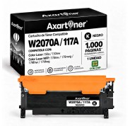 Compatible HP W2070A / 117A - CON CHIP - Negro Cartucho de Toner para HP Color Laser 150a, 150nw - MFP 178nw, 178nwg, 179fng, 179fnw, 179fwg