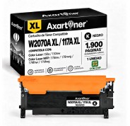 Compatible HP W2070A XL / 117A XL - CON CHIP - Negro Cartucho de Toner para HP Color Laser 150a, 150nw - MFP 178nw, 178nwg, 179fng, 179fnw, 179fwg