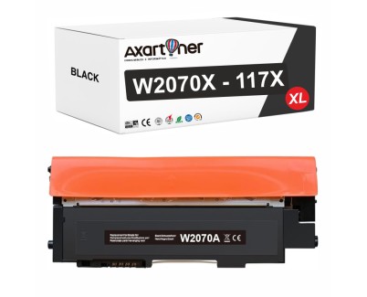 Compatible HP W2070X / 117X - CON CHIP - Negro Cartucho de Toner para HP Color Laser 150a, 150nw - MFP 178nw, 178nwg, 179fng, 179fnw, 179fwg