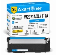 Compatible HP W2071A XL / 117A XL - CON CHIP - Cyan Cartucho de Toner para HP Color Laser 150a, 150nw - MFP 178nw, 178nwg, 179fng, 179fnw, 179fwg