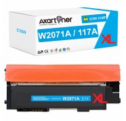 Compatible HP W2071A XL / 117A XL - CON CHIP - Cyan Cartucho de Toner para HP Color Laser 150a, 150nw - MFP 178nw, 178nwg, 179fng, 179fnw, 179fwg