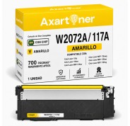 Compatible HP W2072A / 117A - CON CHIP - Amarillo Cartucho de Toner para HP Color Laser 150a, 150nw - MFP 178nw, 178nwg, 179fng, 179fnw, 179fwg