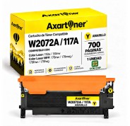 Compatible HP W2072A / 117A - CON CHIP - Amarillo Cartucho de Toner para HP Color Laser 150a, 150nw - MFP 178nw, 178nwg, 179fng, 179fnw, 179fwg