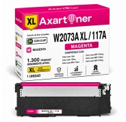 Compatible HP W2073A XL / 117A XL - CON CHIP - Magenta Cartucho de Toner para HP Color Laser 150a, 150nw - MFP 178nw, 178nwg, 179fng, 179fnw, 179fwg