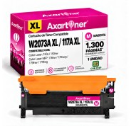 Compatible HP W2073A XL / 117A XL - CON CHIP - Magenta Cartucho de Toner para HP Color Laser 150a, 150nw - MFP 178nw, 178nwg, 179fng, 179fnw, 179fwg