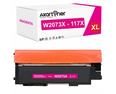 Compatible HP W2073X / 117X - CON CHIP - Magenta Cartucho de Toner para HP Color Laser 150a, 150nw - MFP 178nw, 178nwg, 179fng, 179fnw, 179fwg