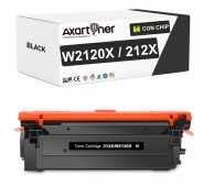 Compatible HP W2120X / 212X - CON CHIP - Negro Cartucho de Toner para HP Color LaserJet Enterprise Flow MFP M578c, Enterprise M554dn, M555dn, M555x, MFP M578dn, MFP M578f