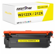 Compatible HP W2122X / 212X - CON CHIP - Amarillo Cartucho de Toner para HP Color LaserJet Enterprise Flow MFP M578c, Enterprise M554dn, M555dn, M555x, MFP M578dn, MFP M578f