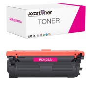 Compatible HP W2123A / 212A - SIN CHIP - Magenta Cartucho de Toner para Hp Color LaserJet Enterprise M554 / M555 / M578