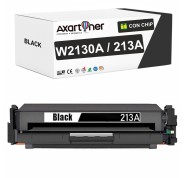 Compatible HP W2130A / 213A Negro Cartucho de Toner para HP Color LaserJet Enterprise 5700dn 6700dn 6701dn MFP 5800dn MFP 5800f MFP 6800dn X654 X65455 X65465 / Enterprise Flow MFP 5800zf 6800zf 6800zfsw 6801zfsw
