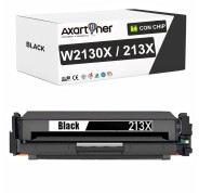 Compatible HP W2130X / 213X Negro Cartucho de Toner para HP Color LaserJet Enterprise 5700dn 6700dn 6701dn MFP 5800dn MFP 5800f MFP 6800dn X654 X65455 X65465 / Enterprise Flow MFP 5800zf 6800zf 6800zfsw 6801zfsw
