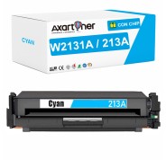 Compatible HP W2131A / 213A Cyan Cartucho de Toner para HP Color LaserJet Enterprise 5700dn 6700dn 6701dn MFP 5800dn MFP 5800f MFP 6800dn X654 X65455 X65465 / Enterprise Flow MFP 5800zf 6800zf 6800zfsw 6801zfsw