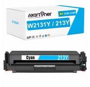 Compatible HP W2131Y / 213Y Cyan Cartucho de Toner para HP Color LaserJet Enterprise 5700dn 6700dn 6701dn MFP 5800dn MFP 5800f MFP 6800dn X654dn X65455dn X65465dn / Enterprise Flow MFP 5800zf 6800zf 6800zfsw 6801zfsw