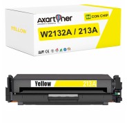 Compatible HP W2132A / 213A Amarillo Cartucho de Toner para HP Color LaserJet Enterprise 5700dn 6700dn 6701dn MFP 5800dn MFP 5800f MFP 6800dn X654 X65455 X65465 / Enterprise Flow MFP 5800zf 6800zf 6800zfsw 6801zfsw