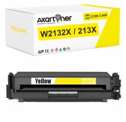 Compatible HP W2132X / 213X Amarillo Cartucho de Toner para HP Color LaserJet Enterprise 5700dn 6700dn 6701dn MFP 5800dn MFP 5800f MFP 6800dn X654 X65455 X65465 / Enterprise Flow MFP 5800zf 6800zf 6800zfsw 6801zfsw