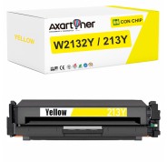Compatible HP W2132Y / 213Y Amarillo Cartucho de Toner para HP Color LaserJet Enterprise 5700dn 6700dn 6701dn MFP 5800dn MFP 5800f MFP 6800dn X654dn X65455dn X65465dn / Enterprise Flow MFP 5800zf 6800zf 6800zfsw 6801zfsw