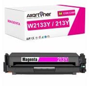 Compatible HP W2133Y / 213Y Magenta Cartucho de Toner para HP Color LaserJet Enterprise 5700dn 6700dn 6701dn MFP 5800dn MFP 5800f MFP 6800dn X654dn X65455dn X65465dn / Enterprise Flow MFP 5800zf 6800zf 6800zfsw 6801zfsw