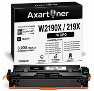 Compatible HP W2190X / 219X - CON CHIP - Negro Cartucho de Toner para HP Color LaserJet Pro 3202dw / MFP 3302fdng / MFP 3302fdwg / MFP 3302sdwg