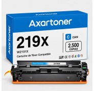 Compatible HP W2191X / 219X - CON CHIP - Cyan Cartucho de Toner para HP Color LaserJet Pro 3202dw / MFP 3302fdng / MFP 3302fdwg / MFP 3302sdwg