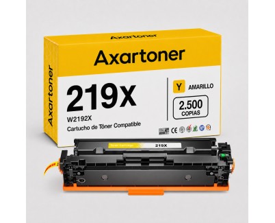 Compatible HP W2192X / 219X - CON CHIP - Amarillo Cartucho de Toner para HP Color LaserJet Pro 3202dw / MFP 3302fdng / MFP 3302fdwg / MFP 3302sdwg