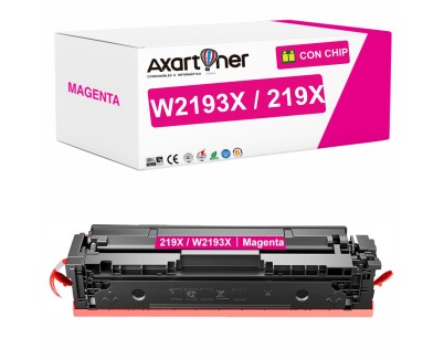 Compatible HP W2193X / 219X - CON CHIP - Magenta Cartucho de Toner para HP Color LaserJet Pro 3202dw / MFP 3302fdng / MFP 3302fdwg / MFP 3302sdwg