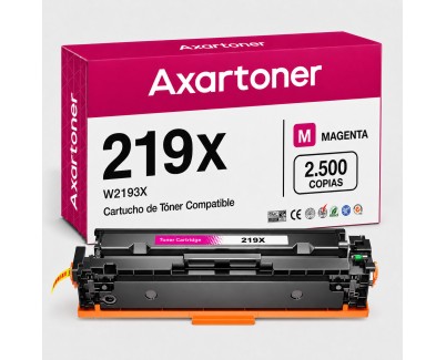 Compatible HP W2193X / 219X - CON CHIP - Magenta Cartucho de Toner para HP Color LaserJet Pro 3202dw / MFP 3302fdng / MFP 3302fdwg / MFP 3302sdwg