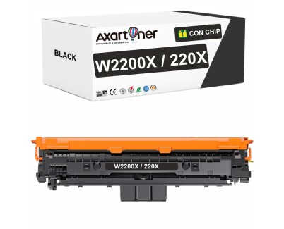 Compatible HP W2200X / 220X - con chip - Negro Cartucho de Toner para HP Color LaserJet Pro HP 4202dn, 4202dw, MFP 4302dw, MFP 4302fdn, MFP 4302fdw, MFP 4303dw, MFP 4303fdn, MFP 4303fdw