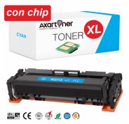 Compatible HP W2211X / W2211A - CON CHIP - Cyan Cartucho de Toner 207X / 207A para HP Color LaserJet Pro M255, MFP M282, MFP M283