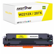 Compatible HP W2212X / W2212A - CON CHIP - Amarillo Cartucho de Toner 207X / 207A para HP Color LaserJet Pro M255, MFP M282, MFP M283