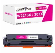 Compatible HP W2213X / W2213A - CON CHIP - Magenta Cartucho de Toner 207X / 207A para HP Color LaserJet Pro M255dw, M255nw, MFP M282nw, MPF M283cdw, MFP M283fdn, MFP M283fdw