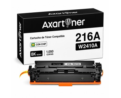 Compatible HP W2410A / 216A - CON CHIP - Negro Cartucho de Toner para HP Color LasertJet Pro M155nw / MFP M182n / MFP M182nw / MFP M183fw