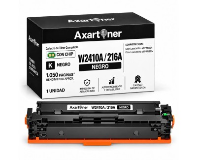 Compatible HP W2410A / 216A - CON CHIP - Negro Cartucho de Toner para HP Color LasertJet Pro M155nw / MFP M182n / MFP M182nw / MFP M183fw