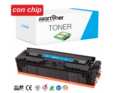 Compatible HP W2411A / 216A - CON CHIP - Cyan Cartucho de Toner para HP Color LasertJet Pro MFP M182n, MFP M183fw