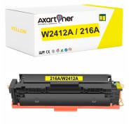 Compatible HP W2412A / 216A - CON CHIP - Amarillo Cartucho de Toner para HP Color LasertJet Pro MFP M182n, MFP M183fw