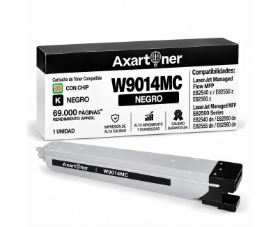 Compatible HP W9014MC Negro Cartucho de Toner para HP LaserJet Managed MFP E82540 / E82550 / E82555 / E82560