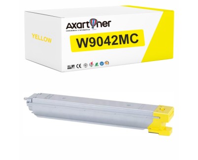 Compatible HP W9042MC Amarillo Cartucho de Toner para HP E77820, E77822, E77825, E77830