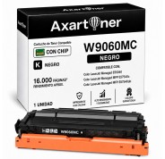 Compatible HP W9060MC XL Negro Cartucho de Toner para HP Color LaserJet Managed E55040, MFP E57540