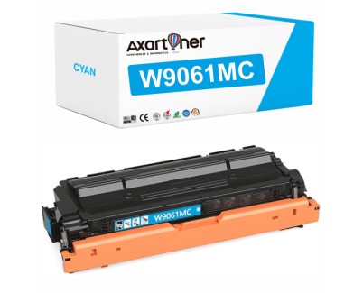 Compatible HP W9061MC XL Cyan Cartucho de Toner para HP Color LaserJet Managed E55040, MFP E57540