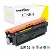 Compatible HP W9062MC Amarillo Cartucho de Toner para HP Color LaserJet Managed E55040, MFP E57540